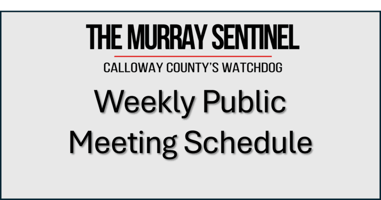 Weekly Public Meeting Schedule (9.23.24 – 9.27.24)