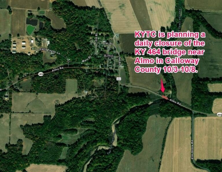 KYTC plans blockage of Clarks River Bridge Thursday