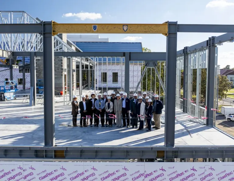 MSU celebrates topping out ceremony for new SONHP building (Press Release)