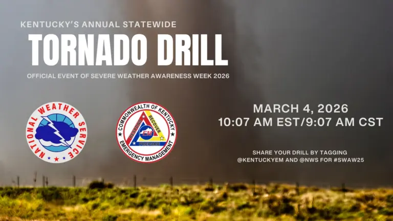 State Tornado Drill scheduled for Wednesday